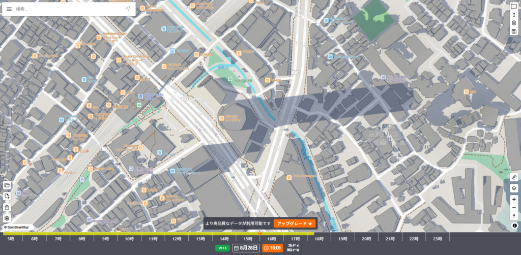 ShadeMap Simulate sun shadows for any time and place on Earth 08 28 2026 10 26 AM